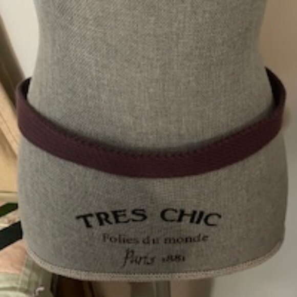 Leather and Cotton Belt - Picture 2 of 5